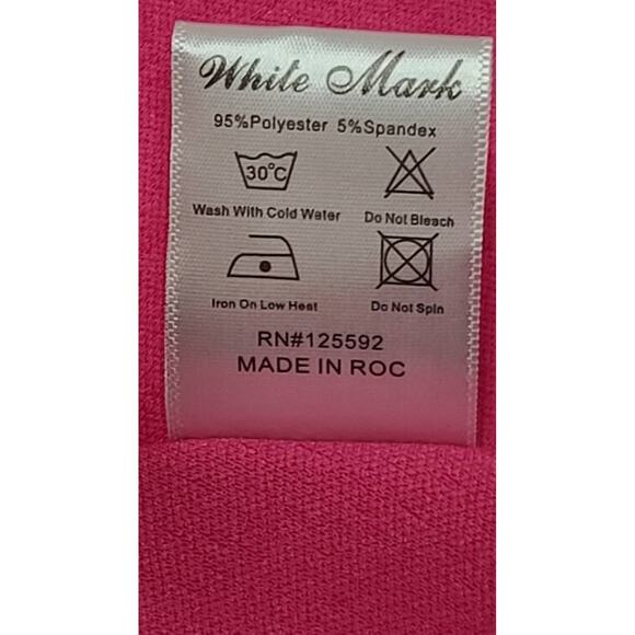 Hot pink fuchsia Barbie mini dress women's small - Picture 9 of 9